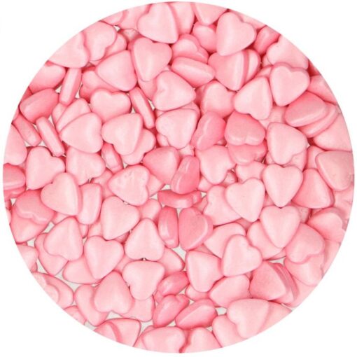FunCakes захарна декорация – розови сърца 80гр