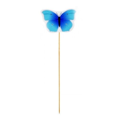 Топер. Декорация. Пеперуда в синьо