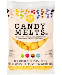 Candy Melt декорация за топене - Wilton, жълто 340гр