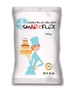 Захарна паста/ фондан - SmartFlex - Бебешко синьо Velvet - 250g