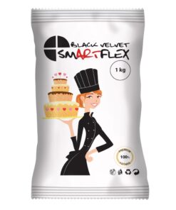 Захарна паста/ фондан - SmartFlex - Черно Velvet - 1kg