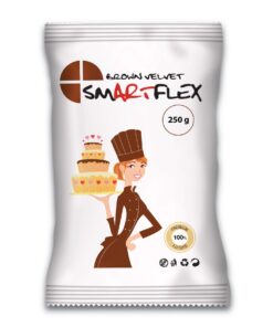 Захарна паста/ фондан - SmartFlex - Кафяво Velvet - 250g