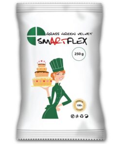 Захарна паста/ фондан - SmartFlex - Тревисто зелено Velvet - 250 g