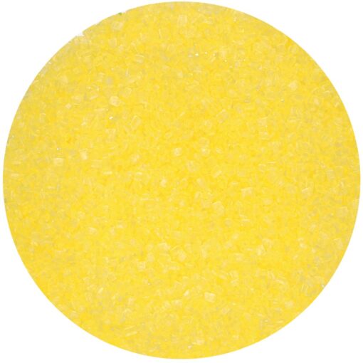 Fun Cakes Захарна декорация - жълти кристали - 80г