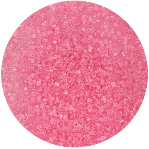 Fun Cakes Захарна декорация - розови кристали - 80г