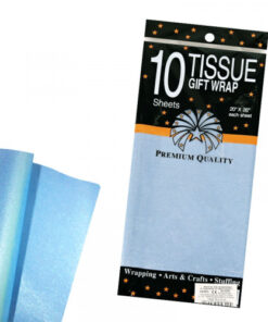 Тишу хартия - синьо (сатен) - 10 листа пакет - 50х70