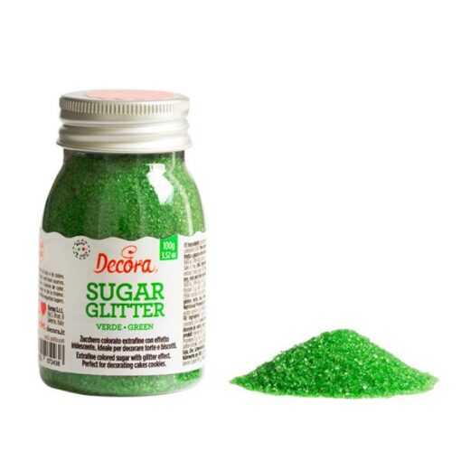 Блестяща ЗЕЛЕНА захар - 100 гр.