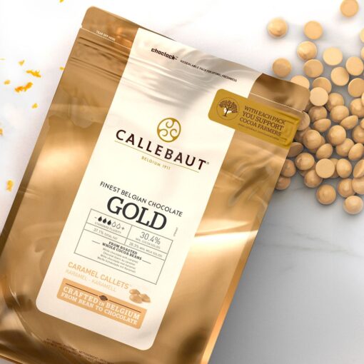 Callebaut - Шоколадови калети - Gold - 400g