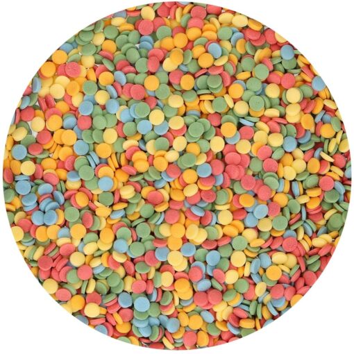 Захарна декорация мини конфети микс - 60г