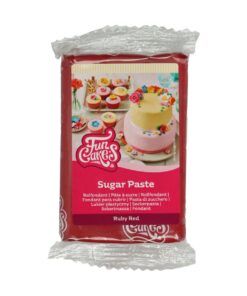 Фондан/Захарна паста Fun Cakes - Рубинено червено