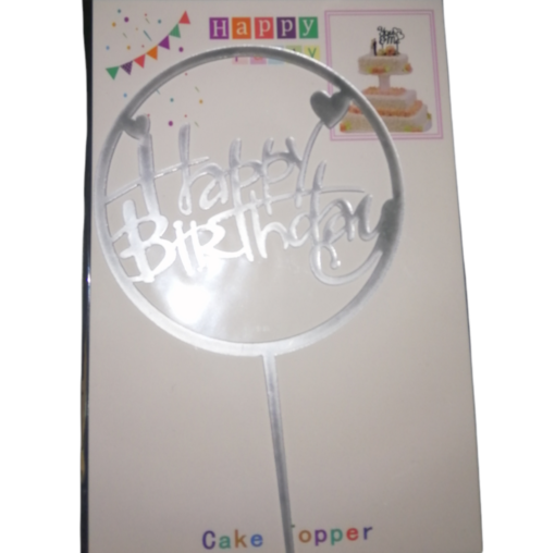 Топер “Happy birthday” – №6