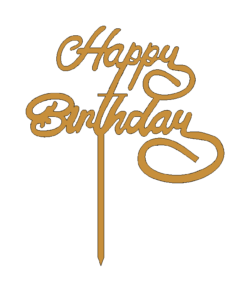 Топер Happy Birthday #3