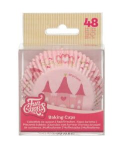 Fun Cakes - кошнички за мъфини - Princess - 48бр