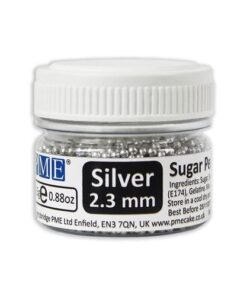PME Захарни перли – сребристи – 2.3мм – 25г