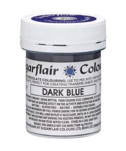 Sugarflair Chocolate Colour Dark Blue 35g