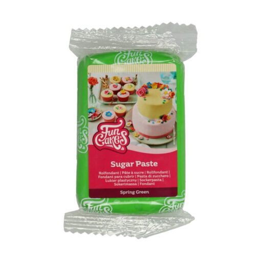 FunCakes Sugar Paste Spring Green 250 g