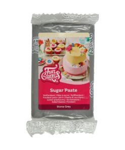 FunCakes Sugar Paste Stone Grey 250 g