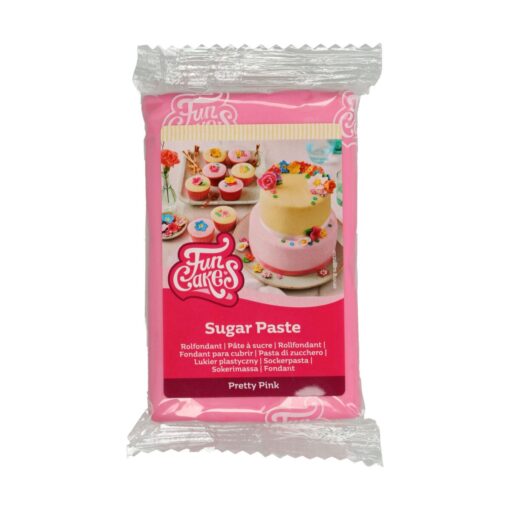 FunCakes Sugar Paste Pretty Pink 250 g