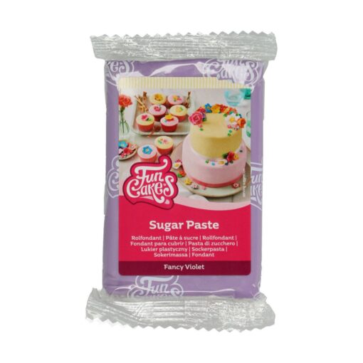 FunCakes Sugar Paste Fancy Violet 250 g