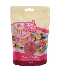 FunCakes Deco Melts -Red- 250g