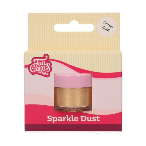 FunCakes Sparkle Dust Glitter Gold