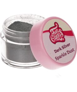FunCakes Sparkle Dust Dark Silver
