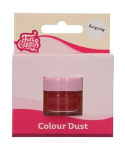FunCakes Colour Dust Burgundy
