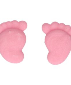 FunCakes Sugar Decorations Baby Feet Pink Set/16