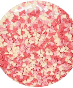 FunCakes Mini Hearts Pink/White/Red 60 g