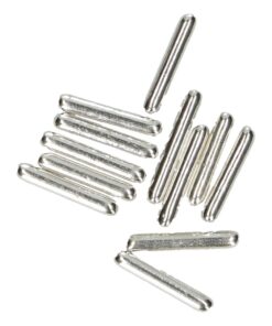 FunCakes Metallic Sugar Rods XL Silver 70 g