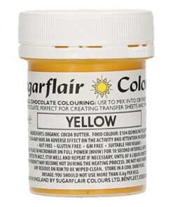 Sugarflair Chocolate Colour Yellow 35g