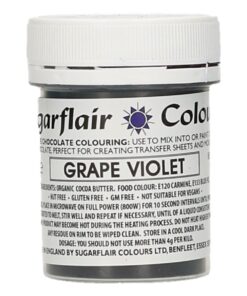 Sugarflair Chocolate Colour Grape Violet 35g