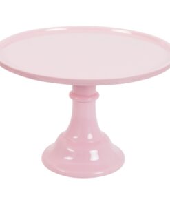 ALLC луксозна стойка за торта - 30ф - нежно розово - 30 cm x 20 cm x 30 cm.