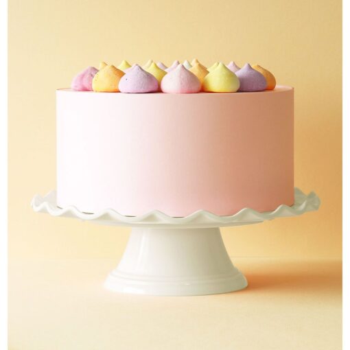 ALLC луксозна стойка за торта - 30ф -Vanillia Cream - 27,5 x 9 x 27,5 cm.