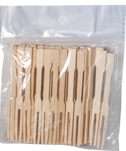 Бамбукови вилички 8,5 см / 50 бр в опаковка