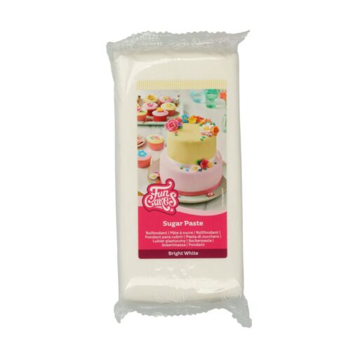 Фондан/Захарна паста Fun Cakes – Бяло - 1 кг