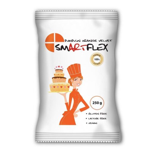 Захарна паста/ фондан – SmartFlex – Оранжево Velvet – 250 g
