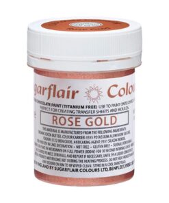 Sugarflair боя за шоколад - Розово злато 35 гр