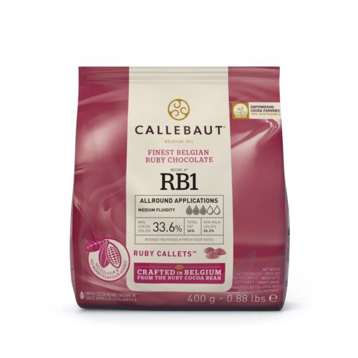 Callebaut шоколадови калети РУБИН 400 гр