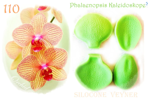 Силиконов молд /вейнър - венчелистче орхидея