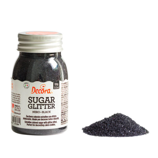 Блестяща Черна захар – 100 гр - Decora