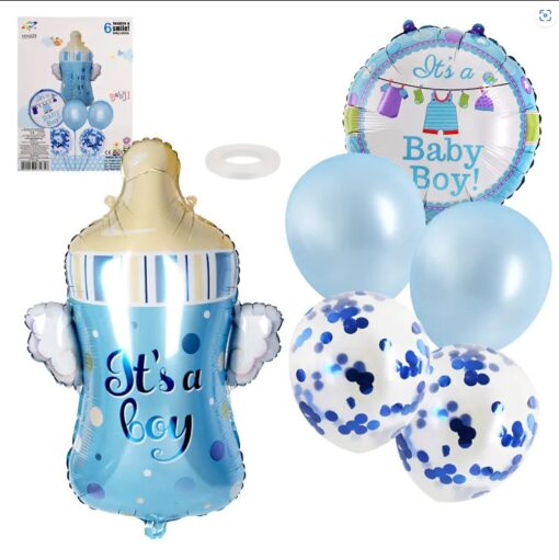 Комплект Балони "Baby Boy" /6 броя/