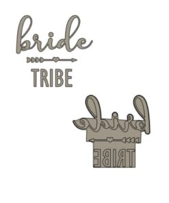 Печат-Bride Tribe-6см