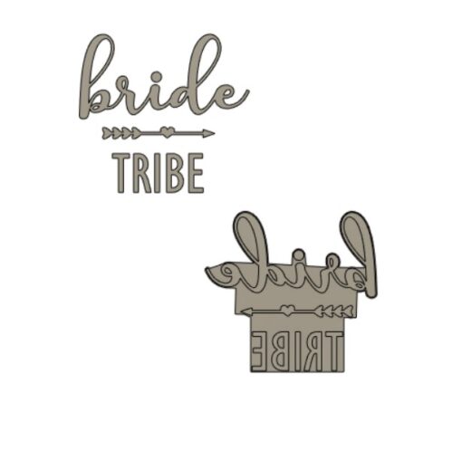 Печат-Bride Tribe-6см