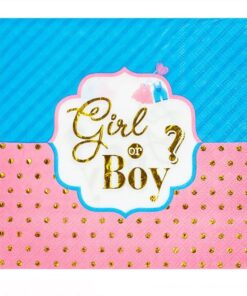 Салфетки - Girl or boy 12 бр