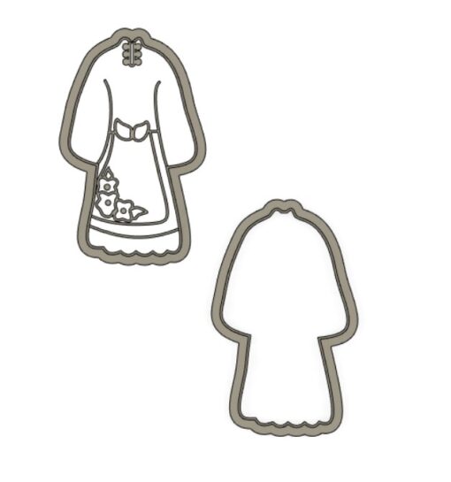 Комплект Резци женска носия (от две части )
