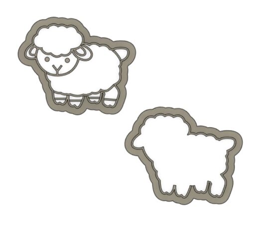 Комплект Резци овца (от две части )