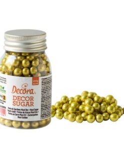 Decora - златни перли 100 гр
