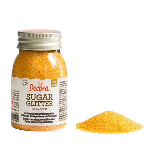 Блестяща Златна захар – Decora – 100 гр