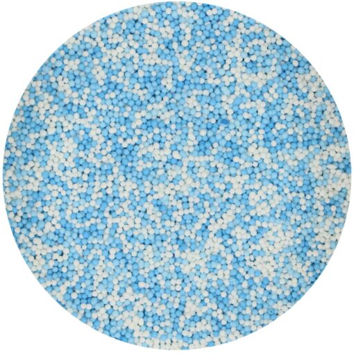 FunCakes Sprinkle Baby Blue захарна поръска- бяло /сини 80 g